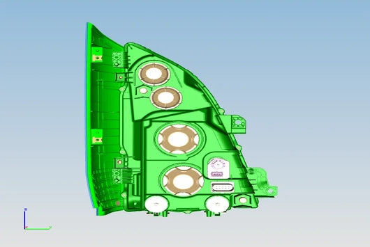 Head Lamp Right Hand Side - TATA ULTRA T9