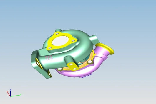 Turbocharger Assy - TATA ULTRA T9