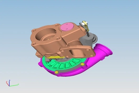 Turbocharger Assy - TATA ULTRA T14