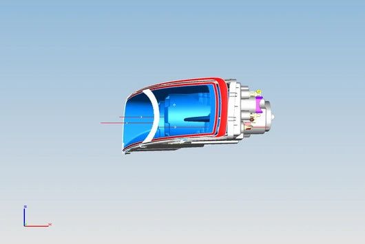 Head Lamp Left Hand Side - TATA PRIMA 2528