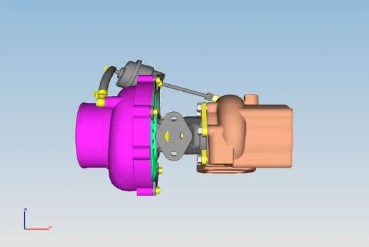 Turbocharger Assy - TATA ULTRA T14