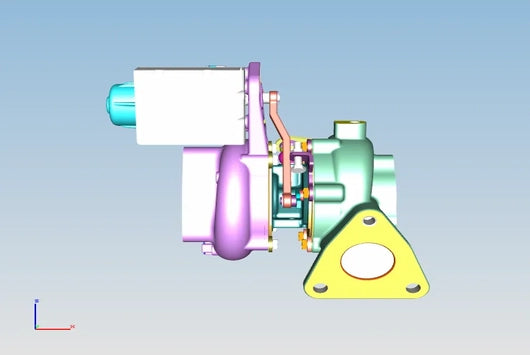 Turbocharger Assy - TATA ULTRA T9