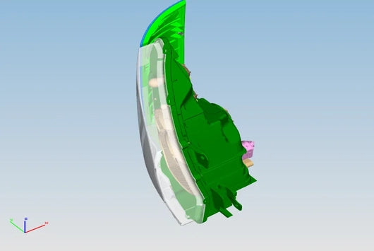 Head Lamp Left Hand Side - TATA ULTRA T9
