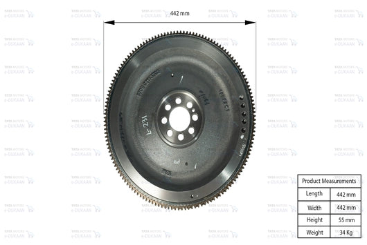 Flywheel Assy  - TATA ULTRA T14