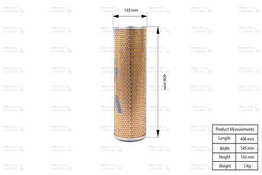 Air Filter Element(Safety) - TATA 1216