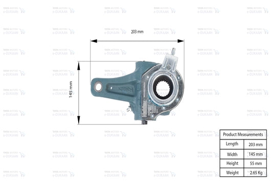 Auto Slack Adjsuter Front - TATA 1216