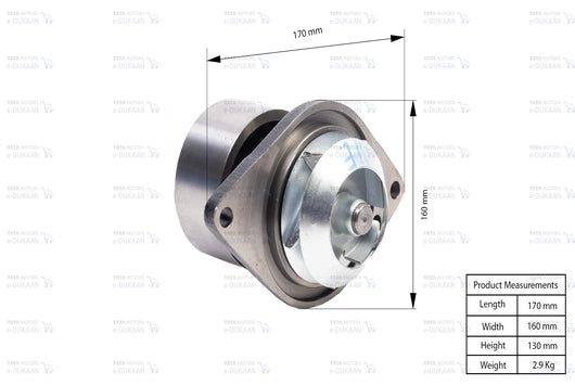 Water Pump Assy - TATA 1518