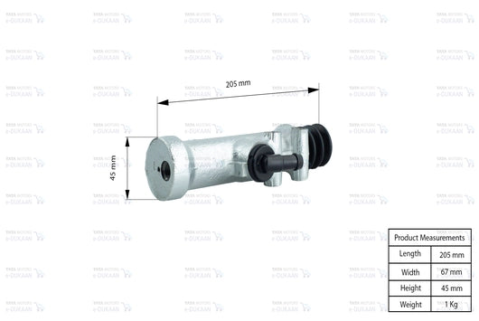 Clutch Master Cylinder - TATA 1216
