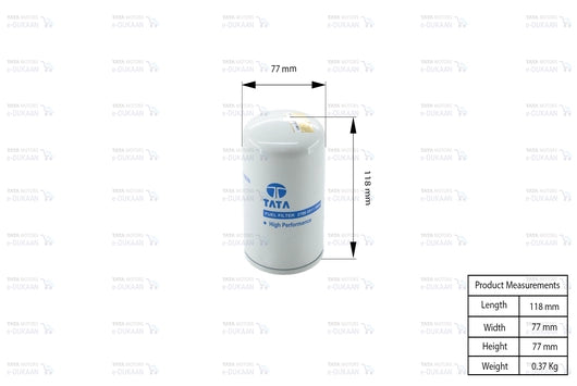 Fuel Filter Element - TATA 1518