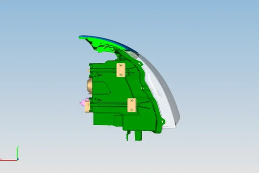 Head Lamp Left Hand Side - TATA ULTRA T9