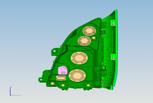 Head Lamp Left Hand Side - TATA ULTRA T9